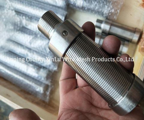 Candle Stainless Steel Filter Cartridge Electropolished V Wire Screen 25 - 108mm Dia