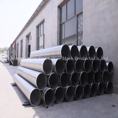 201/Carbon Steel Q235 Water Well Screen Pipe with Threaded NPT End Connection