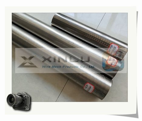 Pharmaceutical Welding Stainless Steel Pipe V Wire Welded Tubes
