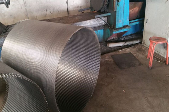 Strong Construction Angular Filter Pipe SS304 Strainer Wedge Wire Screen Tube