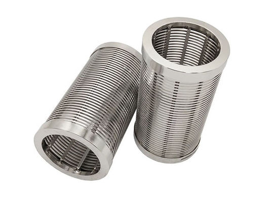 Water Well Screen Stainless Steel Johnson Type Filter Screens with Thread Joint