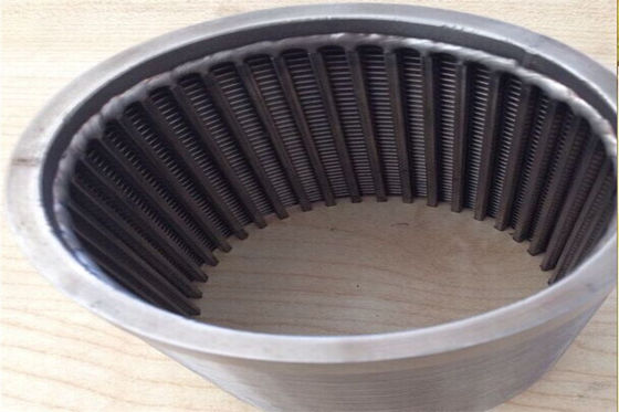1 - 20 Inch Sand Control Well Screen AISI 304 Water Drilling Pipe Customized