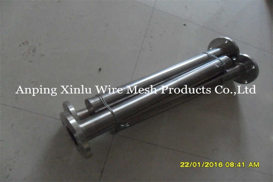 Ion Exchange Resin Trap Strainer Wedge Wire Candle Filter DN45