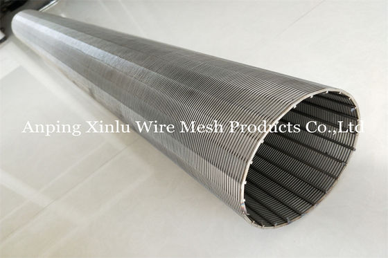 SS304 316L Wedge Wire Johnson Screen Tube For Replace Changeable Filter Element