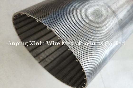 8-5/8&quot; SS Johnson Wire Continuous Slot Screen For Water Well Sand Control