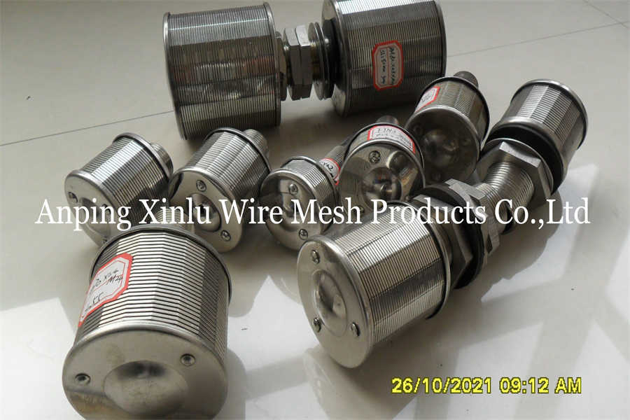 DN45 Stainless Steel Water Filter Nozzles In Wastewater Treatment Filter Systems