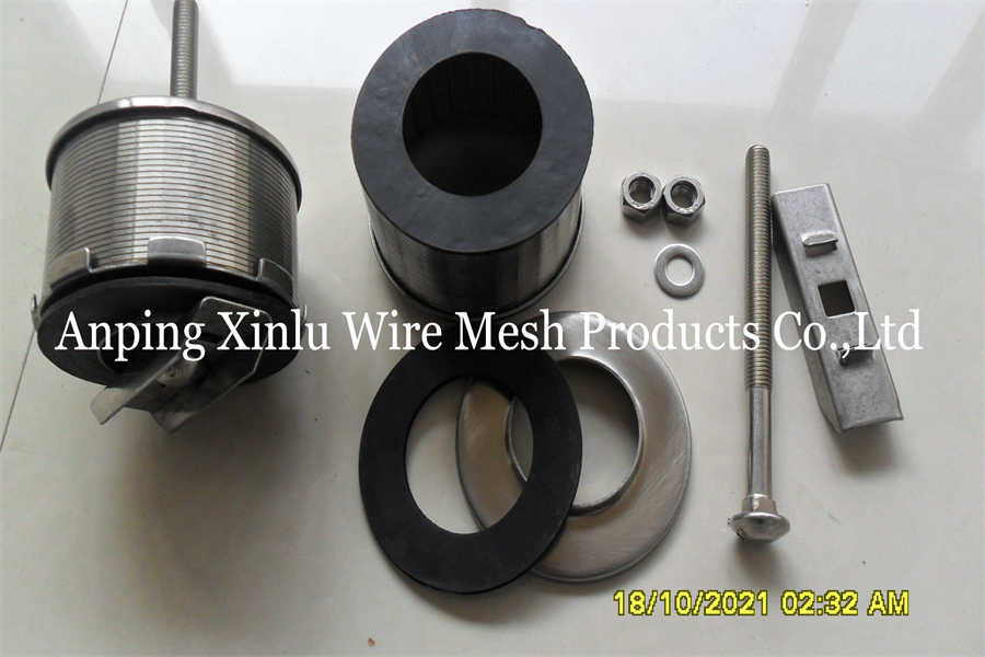 Dual Flow Wedge Wire Screen Nozzle DN 82mm Johnson Water Filter