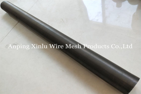 Duplex 2205 Spiral Wedge Wire Screen Pipe OD137mm Point Outside