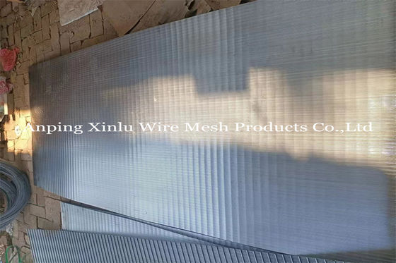 Stainless Steel Wedge Wire Screen Panel Sheets 8ft X 4ft With Slot 1.2mm 0.8mm