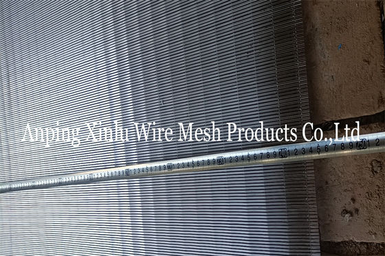 Stainless Steel Wedge Wire Screen Panel Sheets 8ft X 4ft With Slot 1.2mm 0.8mm