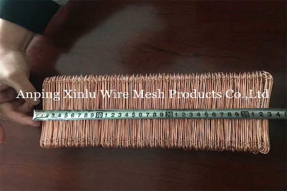 Copper Coated Double Loop Binding Bar Tie Wire 200mm Length 2.48kg Weight/Bundle Rust &amp; Corrosion Resistant