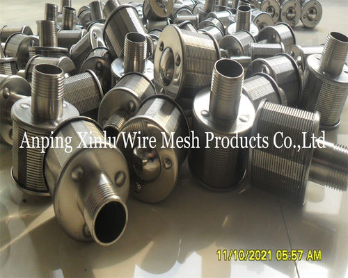 57mm Water Filter Nozzles with 300PSI Collapse Pressure 3-1/8&quot; Overall Length