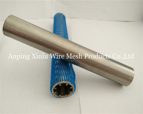 V-Shape Wedge Wire Free-Flow Well Screen Pipe for Waterwell and Environmental Applications
