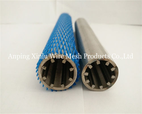 V-Shape Wedge Wire Free-Flow Well Screen Pipe for Waterwell and Environmental Applications
