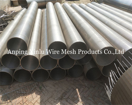 V-Shape Wedge Wire Free-Flow Well Screen Pipe for Waterwell and Environmental Applications