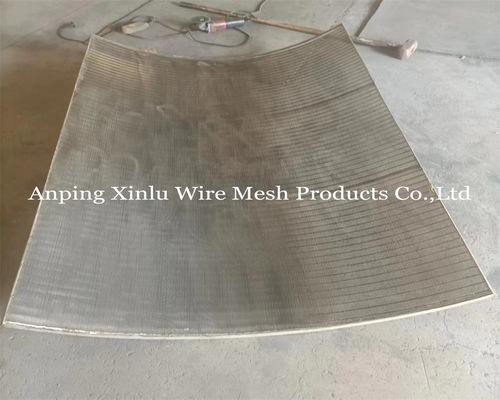 Stainless Steel Arc-shaped Johnson Type Sieve Screen, Sieve Bend Screen for Solid Waste Separation