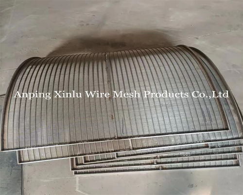 Stainless Steel Arc-shaped Johnson Type Sieve Screen, Sieve Bend Screen for Solid Waste Separation