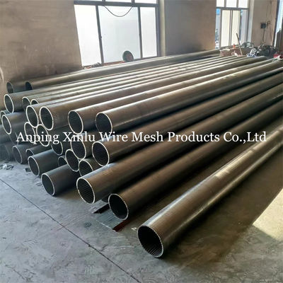 205 Water Well Screen Pipe with Slot Size 0.020&quot; Wound Screen Wire Wrapped Slotted Liner
