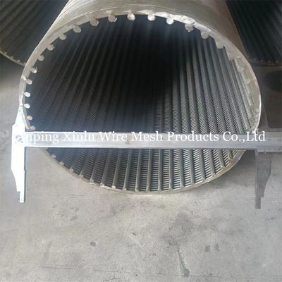 3x6mm Wire Water Well Screen Pipe 1&quot; to 200&quot; for Oil/Gas/Mining/Motor/Pump/Sewage Treatment/Groundwater Treatment/Waste