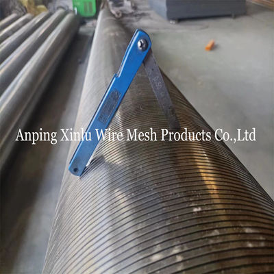 3x6mm Wire Water Well Screen Pipe 1&quot; to 200&quot; for Oil/Gas/Mining/Motor/Pump/Sewage Treatment/Groundwater Treatment/Waste