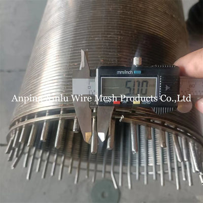 3x6mm Wire Water Well Screen Pipe 1&quot; to 200&quot; for Oil/Gas/Mining/Motor/Pump/Sewage Treatment/Groundwater Treatment/Waste