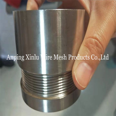 Filter Cartridges Wedge Wire Sand Control Johnson Screen Tube Spiral Wire Strainer Pipe For Pump Filtration