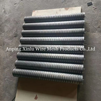 Filter Cartridges Wedge Wire Sand Control Johnson Screen Tube Spiral Wire Strainer Pipe For Pump Filtration