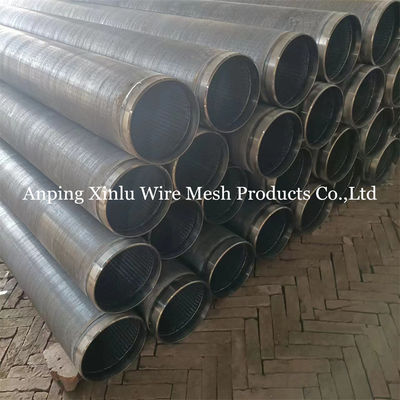 8-5/8&quot; 10-3/4&quot; Low Carbon Steel Wire Q195 or Q235 Galvanized Water Well Screen Pipe 8-40kg/m2