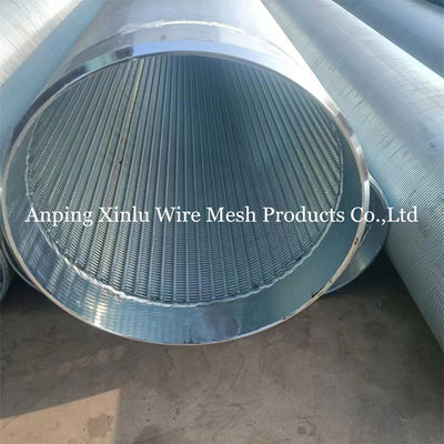 8-5/8&quot; 10-3/4&quot; Low Carbon Steel Wire Q195 or Q235 Galvanized Water Well Screen Pipe 8-40kg/m2