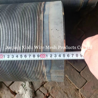 2.2x3.5mm(#93) Wedge Wrapped Wire Johnson Continuous Slot Water Well Screen Pipe 1&quot; to 20&quot;