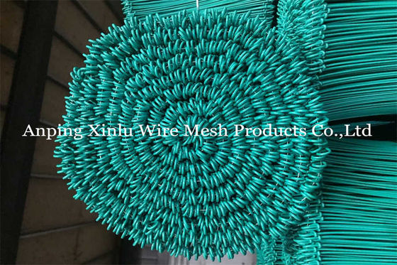 Twins loop Binding Tie Wire 1.0mm Wire Diameter Galvanized Soft Double Loop Bar Tie Wire