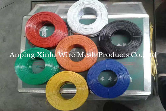 Double Loop Tie Wire - Red - 500pcs per Bundle, Galvanized  Loop Tie Wire For Supermarket Family Courtyard Fence Binding