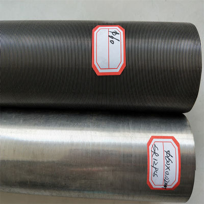 V Wire Wrapped Johnson Water Well Screen Pipe FITO Flow Type with Angles for Accurate Filtration