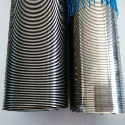 V Wire Wrapped Johnson Water Well Screen Pipe FITO Flow Type with Angles for Accurate Filtration