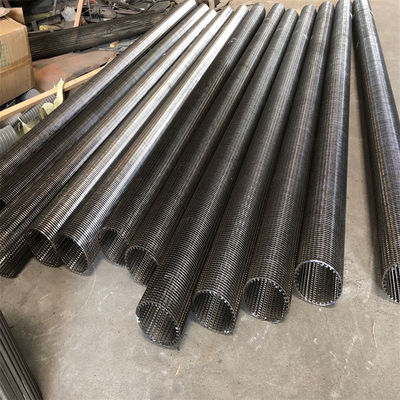 V Wire Wrapped Johnson Water Well Screen Pipe FITO Flow Type with Angles for Accurate Filtration