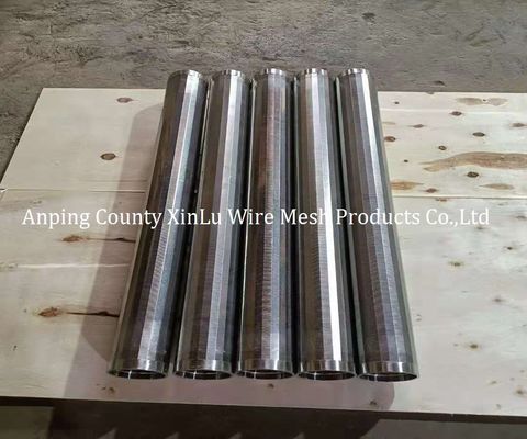 6" Wedge Wire No Magnetic Water Well Screen Pipe for Well Drilling Sand Control