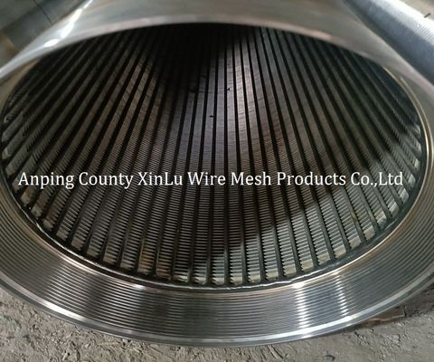 6" Wedge Wire No Magnetic Water Well Screen Pipe for Well Drilling Sand Control