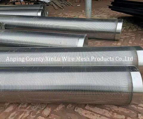 6" Wedge Wire No Magnetic Water Well Screen Pipe for Well Drilling Sand Control