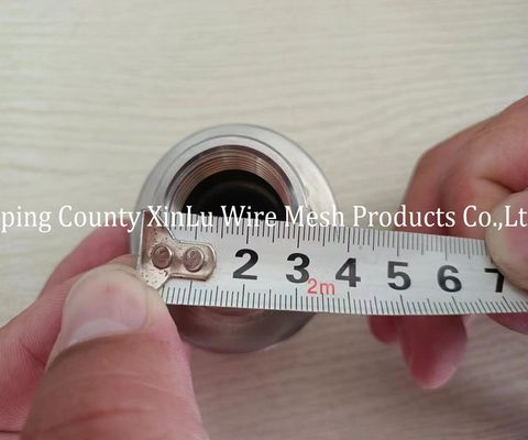 Lathe Parts Stainless Steel Johnson Screen Nozzle Water Filter Nozzles with 1.8x2.5mm Support Wire