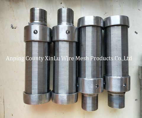Lathe Parts Stainless Steel Johnson Screen Nozzle Water Filter Nozzles with 1.8x2.5mm Support Wire