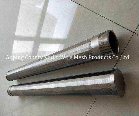 6" Wedge Wire No Magnetic Water Well Screen Pipe for Well Drilling Sand Control