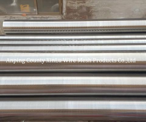 Wrapped Wire 2.2x3.5mm Stainless Steel Johnson Well Strainer Tube for Well Filtration