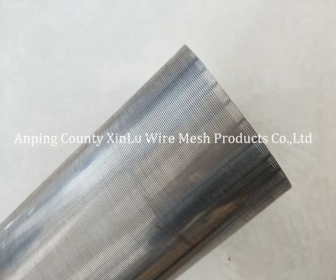 Stainless Steel Wedge Wire Wrap Screen Pipe 9-5/8&quot; Filter Cartridge