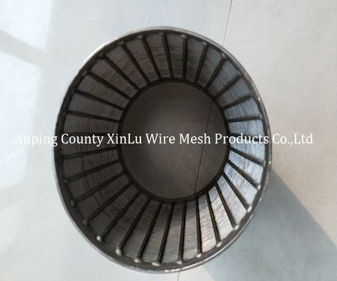 Triangular Wire Wrap Screens 6-5/8&quot; 8-5/8&quot; Dia Electropolishing Filter Screen Tube