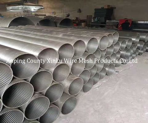 Stainless Steel Wedge Wire Wrap Screen Pipe 9-5/8&quot; Filter Cartridge