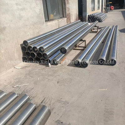 Stainless Steel 201 205 321 304 304L 316 316L Sand Control Wedge Wire Oil Well Screen Tube Strainer Pipe