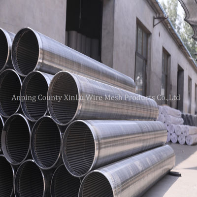 14&quot; Water Well Screen Pipe with 2x3mm Q25 Support Wire and 300 PSI Collaspe Pressure
