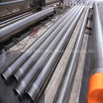 14&quot; Stainless Steel 321 Wedge Wire Wrapped Johnson Screen Tube in Chemical Industry