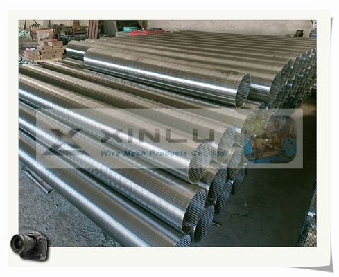 Stainless Steel Deep Water Well Screen Pipe 300mm Diameter Non Magnetic