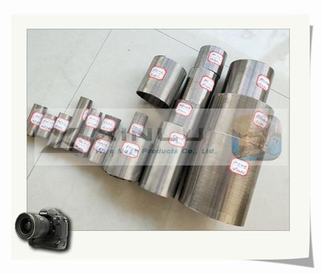 DN60 Well Screen Pipe Fine 50 Micron Slotted Screen Pipe For Beverage